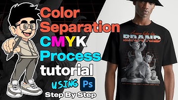 Color Separation CMYK Process Using Adobe Photoshop CC 2019