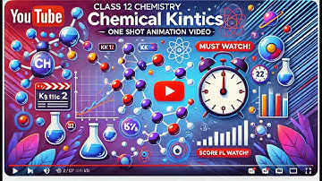 CBSE Class 12 || Chemistry || Chemical Kinetics || Animation || in English