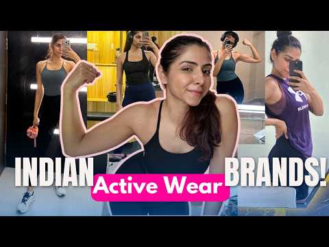 Indian Active Wear brands every girl must know! | What to wear to the gym?