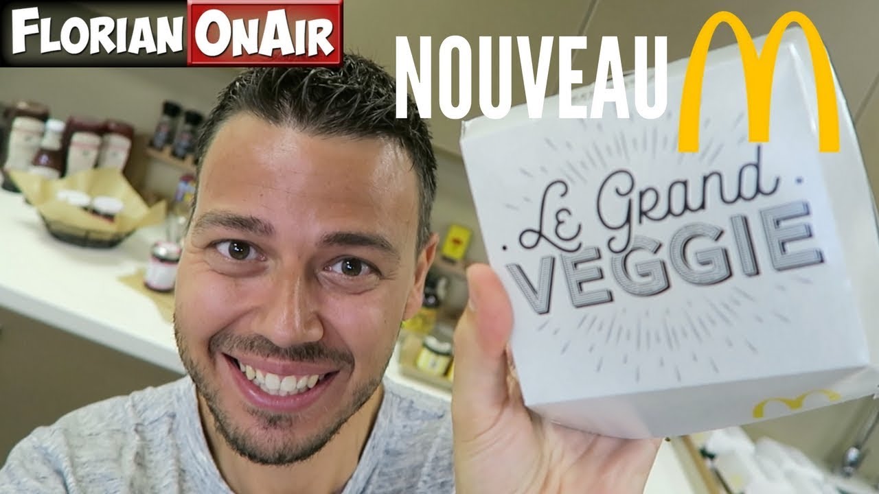 McDO : En Avant 1ère, on teste le GRAND VEGGIE - VLOG 