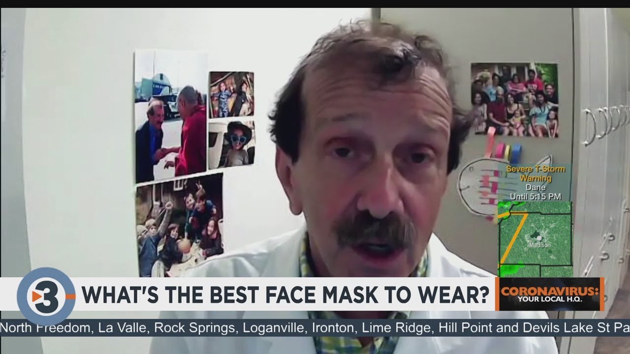 Dr. Zorba shares face mask tips, the best face mask to wear to combat