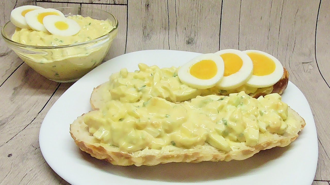 Najprostsza Pasta jajeczna na chleb /Kasia ze slaska gotuje YouTube