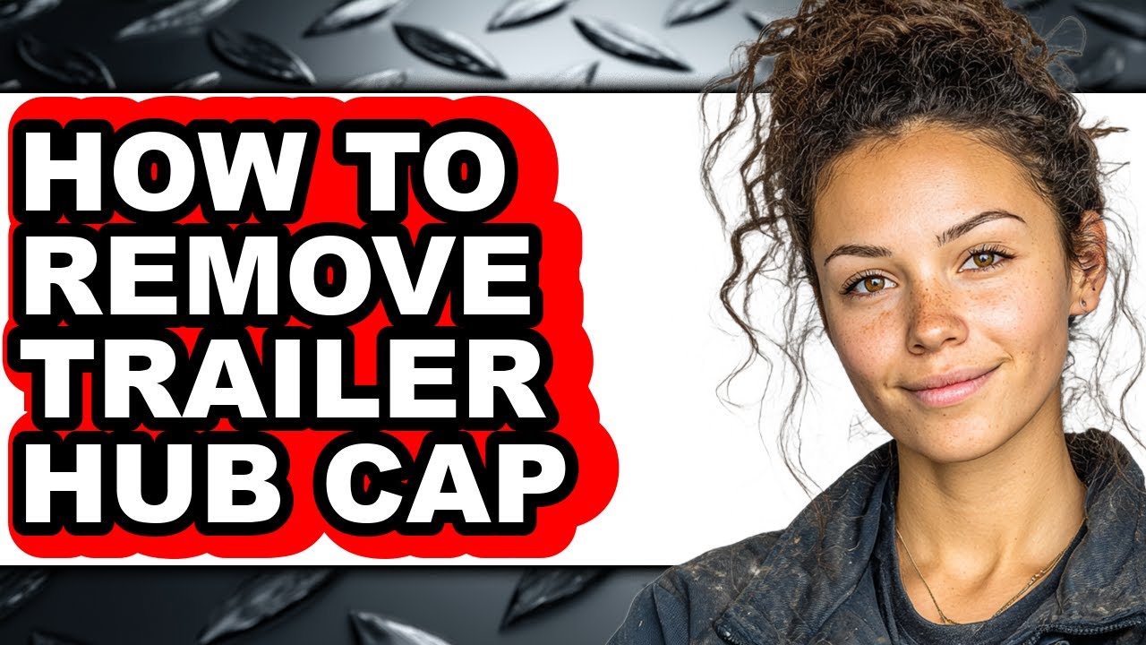 How to Remove Trailer Hub Cap - Step by Step - YouTube