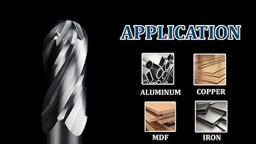 4 Flute Ball Nose Carbide  CNC Milling Tool Spiral Router Bit Milling Cutter for Metal Copper Steel