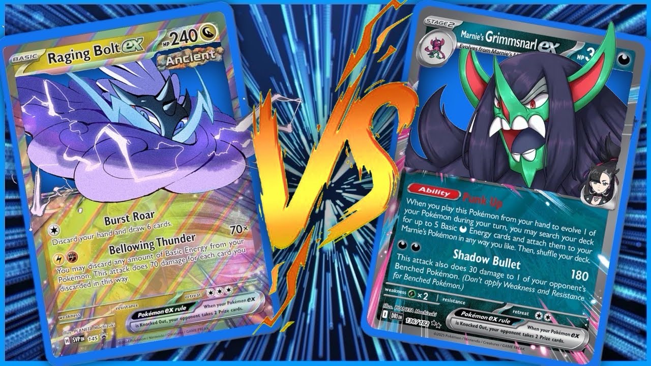 Froslass/Munkidori got a HUGE UPGRADE! - Marnie's Grimmsnarl vs. Raging Bolt (BO3 Tabletop Match)