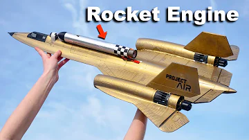 Building a HIGH SPEED Rocket Plane