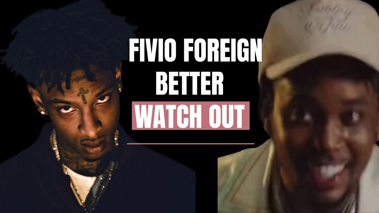 21 Savage отправляет ПРЕДУПРЕЖДЕНИЕ Fivio Foreign 😱💀 Ситуация накалилась до предела