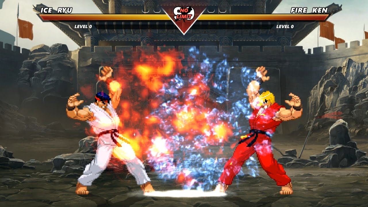 ICE RYU vs FIRE KEN - The Most Insane fight of the Century‼️ - YouTube