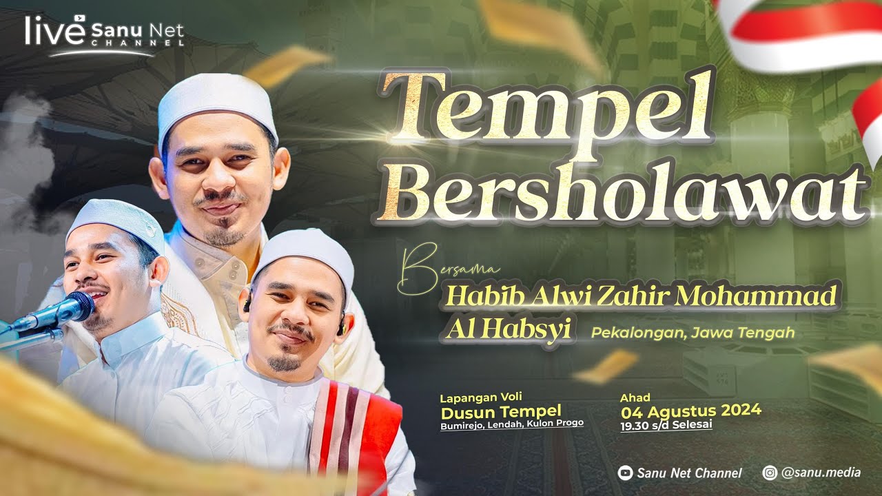 🔴 [LIVE] TEMPEL BERSHOLAWAT BERSAMA HABIB ALWI ZAHIR | TEMPEL, BUMIREJO, LENDAH | 4 AGUSTUS 2024