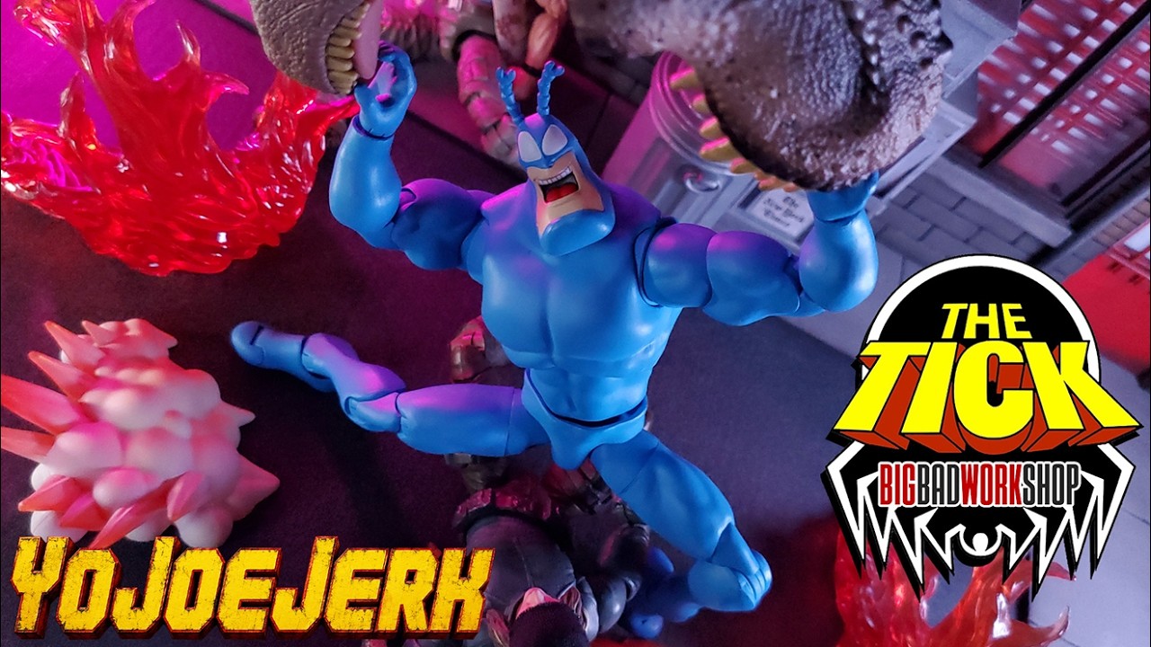 The Tick Longbox Heroes Prestige 1/12 Scale Action Figure Review