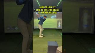 Piss Missile Golf Ball vs. not a Piss Missile #golfball #testing #golf