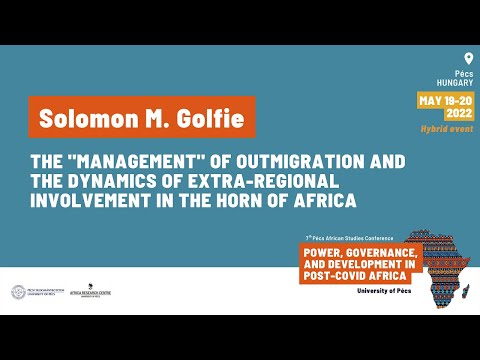 Solomon Golfie: The “Management” of Outmigration and the Dynamics of...