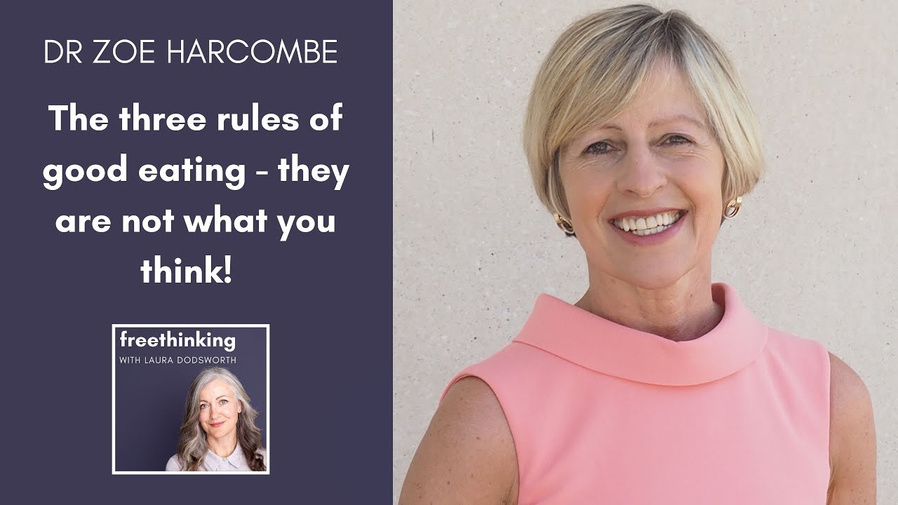 Dr Zoe Harcombe And The 3 Rules Of Good Eating They Are Not What You Dr Zoe Harcombe And The 3 Rules Of Good Eating They Are Not What You