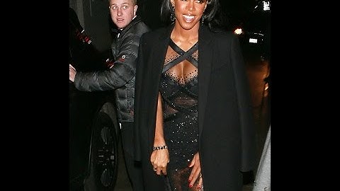 Ravishing in red Kelly Rowland takes the plunge at GQ bash