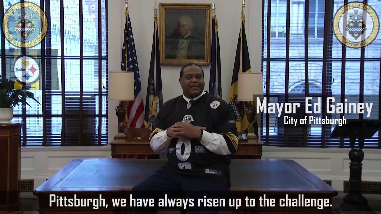 Mayor Ed Gainey - Steelers promo