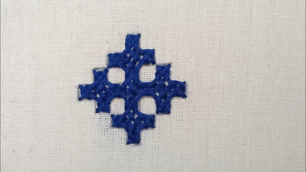 Sindhi Tanka/Kutch Work Hand Embroidery Tutorial