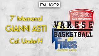 7° Memorial Gianni Asti U14 - Finale 3° - 4° - Trento vs Desio