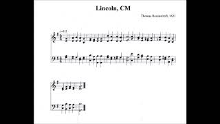 Thou Spakest, Lord And Into One (Lincoln - Ravenscroft)