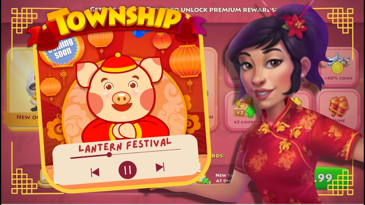 🎵 Township LANTERN FESTIVAL 🏮 CHINESE NEW YEAR 2023 Theme BGM Music 🏮