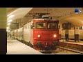 🚊❄🌃🌨Trenurile Serii în Zăpadă/Evening Trains in Snow in Gara Cluj Napoca Station - 17 February 2021