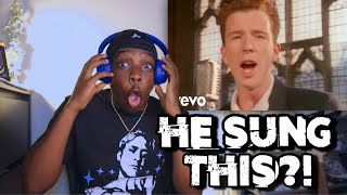 RAP FANS FIRST TIME HEARING | Rick Astley - Never Gonna Give You Up (REACTION!!)