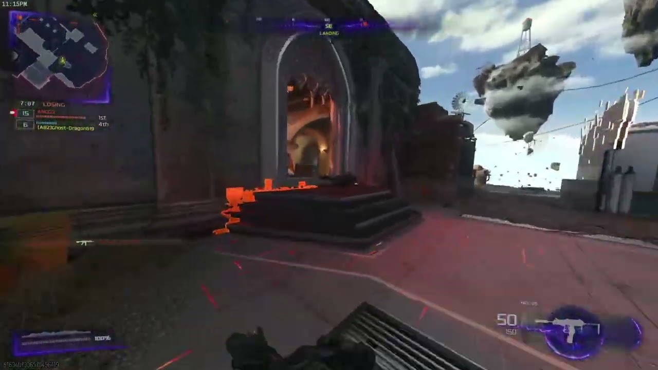 Gun game 12 kill in a row 