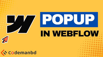 How to Make a Popup in Webflow | Interaction Masterclass Tutorial || Alamgir H Kobir
