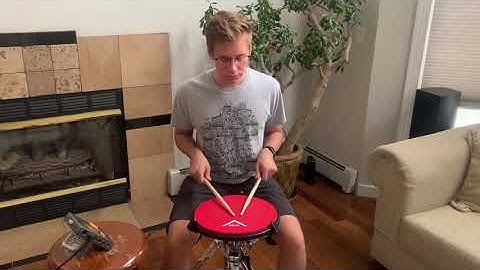 Warm Up - Alternating Single and Single Stroke Roll - Fast 190 BPM