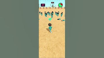 part 🚷💔😭 squid game 3D k sniper challenge head short game #jondada #squidgame #trending #shorts