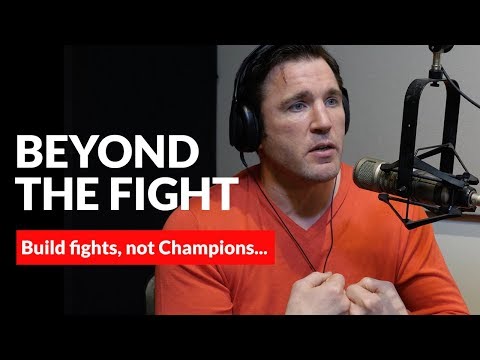 Chael Sonnen's advice to promoters...Build Fights, not Champions.