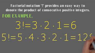 Factorial Notation. IGCSE. Additional Mathematics. 0606