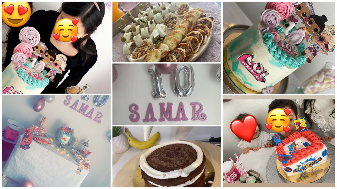 ‏تحضيرات وأجواء عيد ميلاد ابني وابنتي😍 ‏وصفة جاناش ‏ ‏الشوكولاتة ‏😁 ‏نخليكم ‏تكتشفو ‏جميع الوصفات