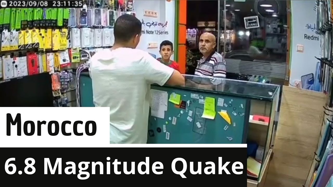 M 6.8 Earthquake Hits Morocco (Marrakesh-Safi) 8 September 2023 / 08.09.2023 iزلزال