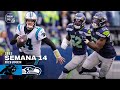 Carolina Panthers vs. Seattle Seahawks  | Semana 14 NFL 2022 | Resumen Highlights | 11 Dic, 22