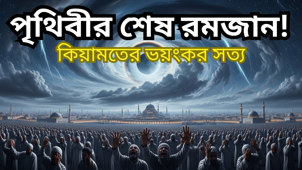 পৃথিবীর শেষ রমজান কেমন হবে? | কিয়ামতের ভয়ংকর দিন থেকে জান্নাত পর্যন্ত পূর্ণ কাহিনি | Islamic Story