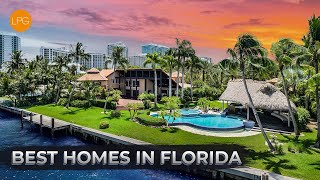 TOUR OF THE BEST LUXURY HOMES AND MANSIONS FOR MILLIONAIRES | LUXURY REAL ESTATE IN FLORIDA