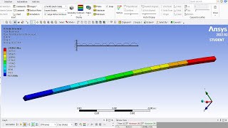 SFD and BMD of a Cantilever Beam Uniformly Distributed Load in Ansys| Static Structural Tutorial -03 SFD and BMD of a Cantilever Beam Uniformly Distributed Load in Ansys| Static Structural Tutorial -03