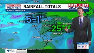First Alert Weather Days issued for rain and storms at the end of the weekend