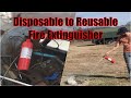 Water Filled Fire Extinguisher
