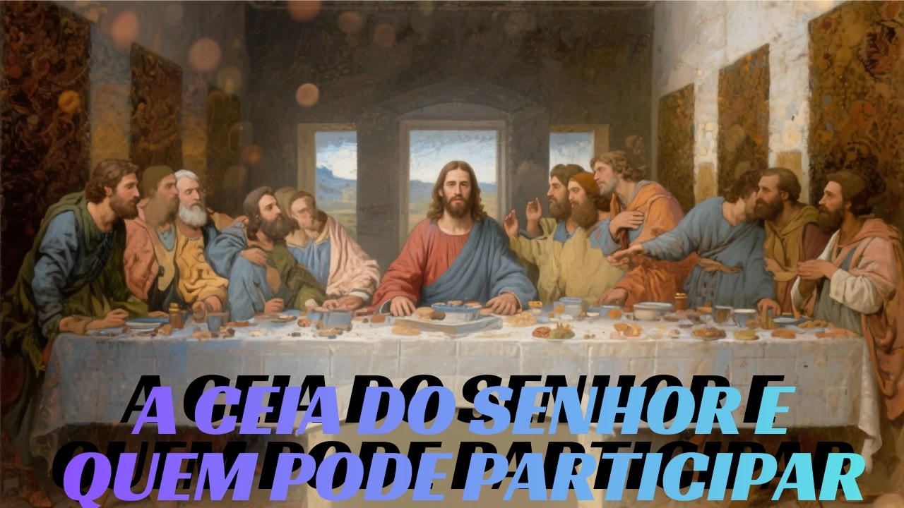 A CEIA DO SENHOR E QUEM PODE PARTICIPAR