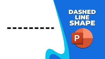how to insert dashed line shape in PowerPoint