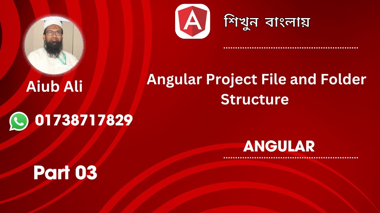 3. Angular File Folder Structure || Angular Bangla Tutorial-Part 03 ...