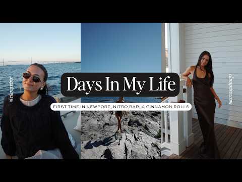 NEWPORT VLOG: Nitro Bar, Solo Exploring, & Cinnamon Rolls