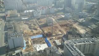 Lapse It Pro construction time lapse sample edited with Filmora