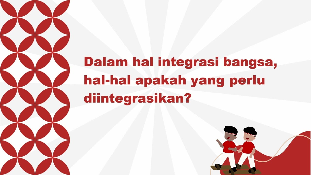 PERTEMUAN III - PERLUNYA INTEGRASI BAGI BANGSA INDONESIA