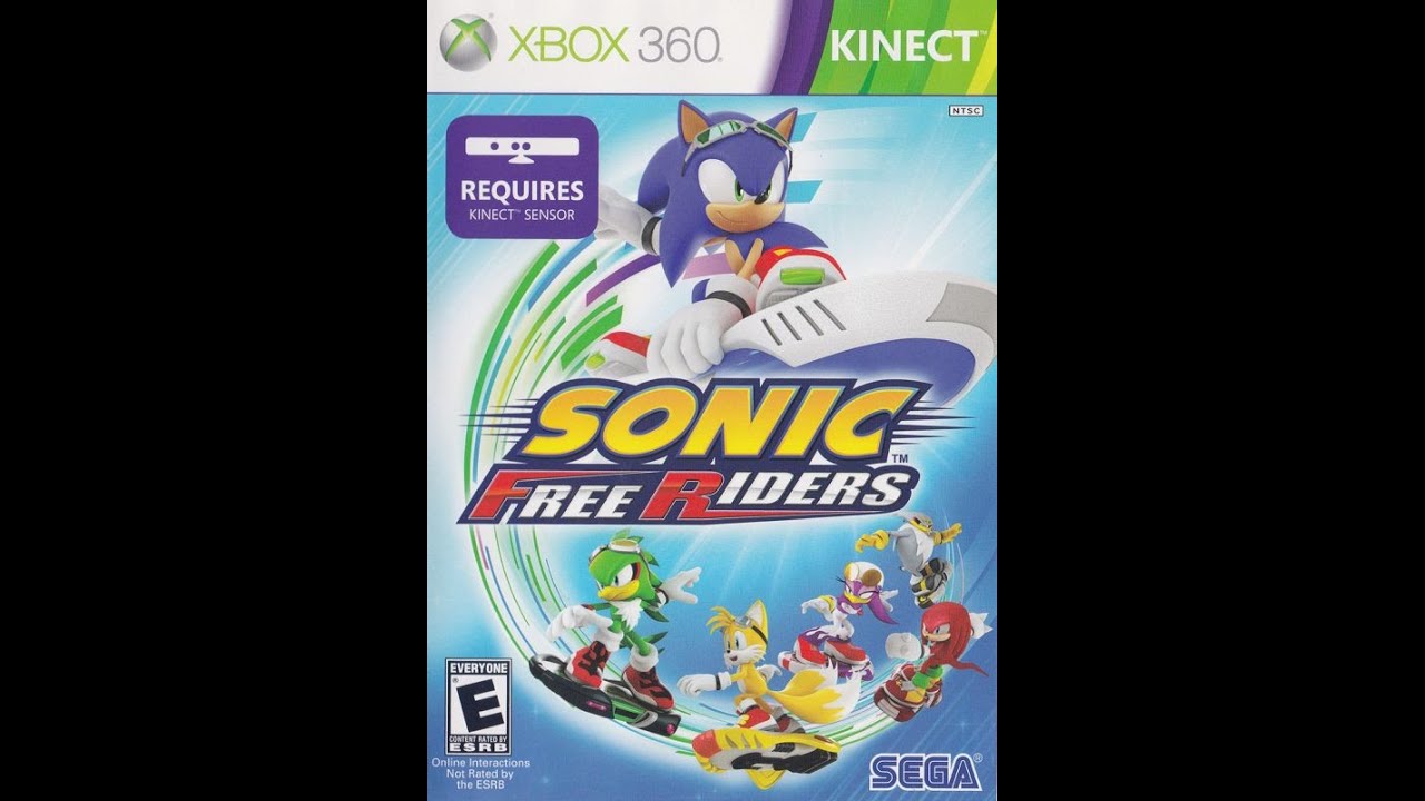 Opening to Sonic Free Riders 2010 Xbox 360 Game 