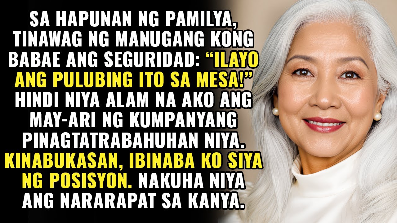 Sa Family Dinner, Tumawag ng Sekyu ang Manugang Ko: 