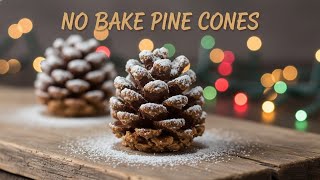 No-Bake Chocolate Pine Cone Cookies by Clean Therapy — recipe photo