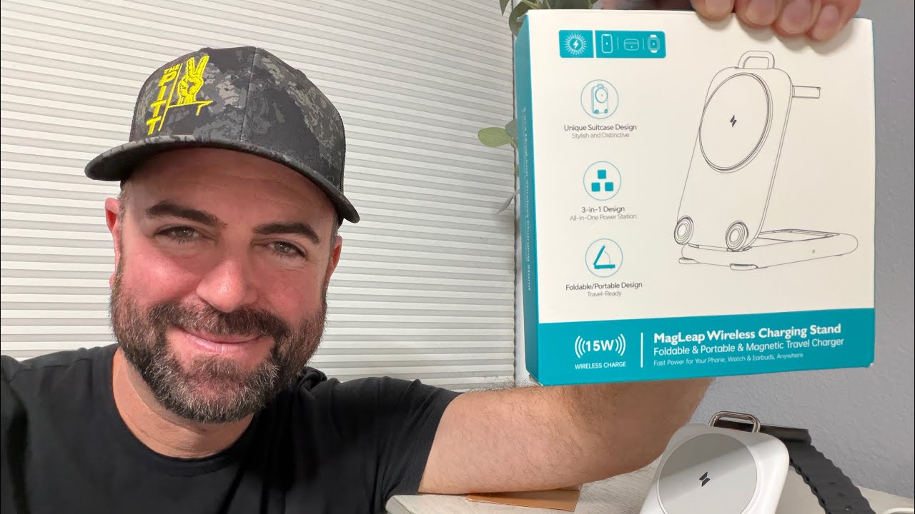 PaktVault 3-in-1 Magnetic Wireless Charging Station for Apple Devices