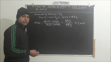 Chemistry-RCM Solutions- Chapter-1 (1st question) for iit-jee/AIMPT/NEET etc